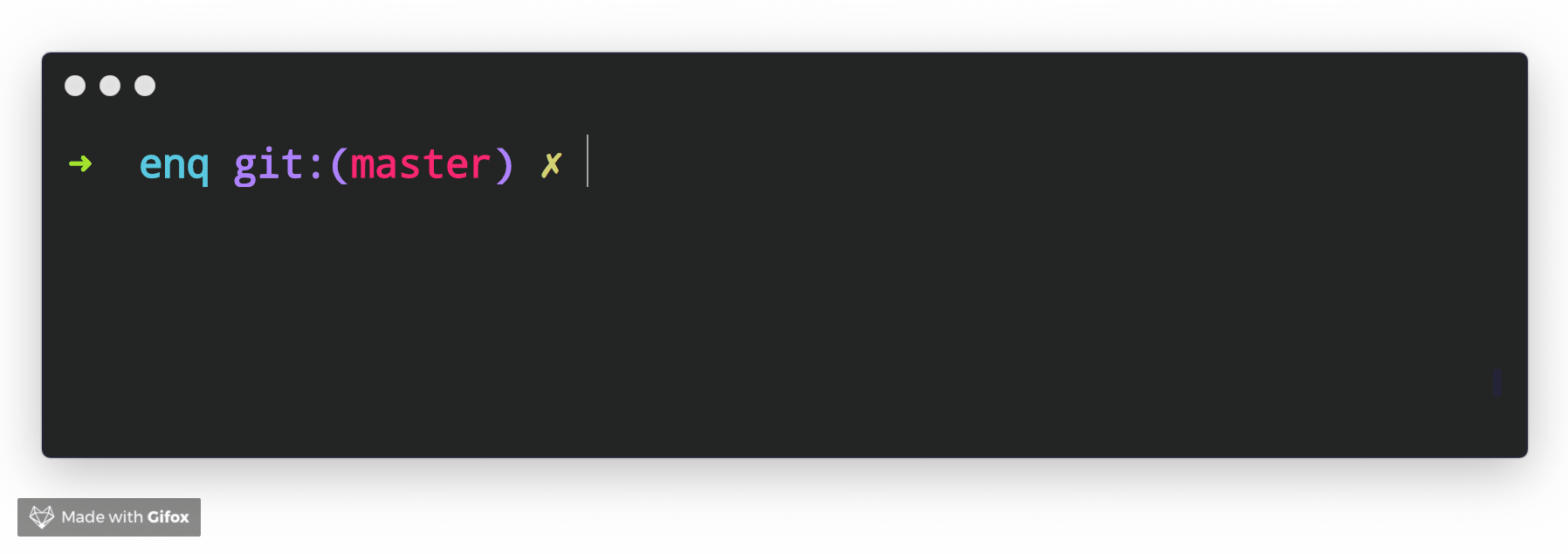 Enquirer Input Prompt